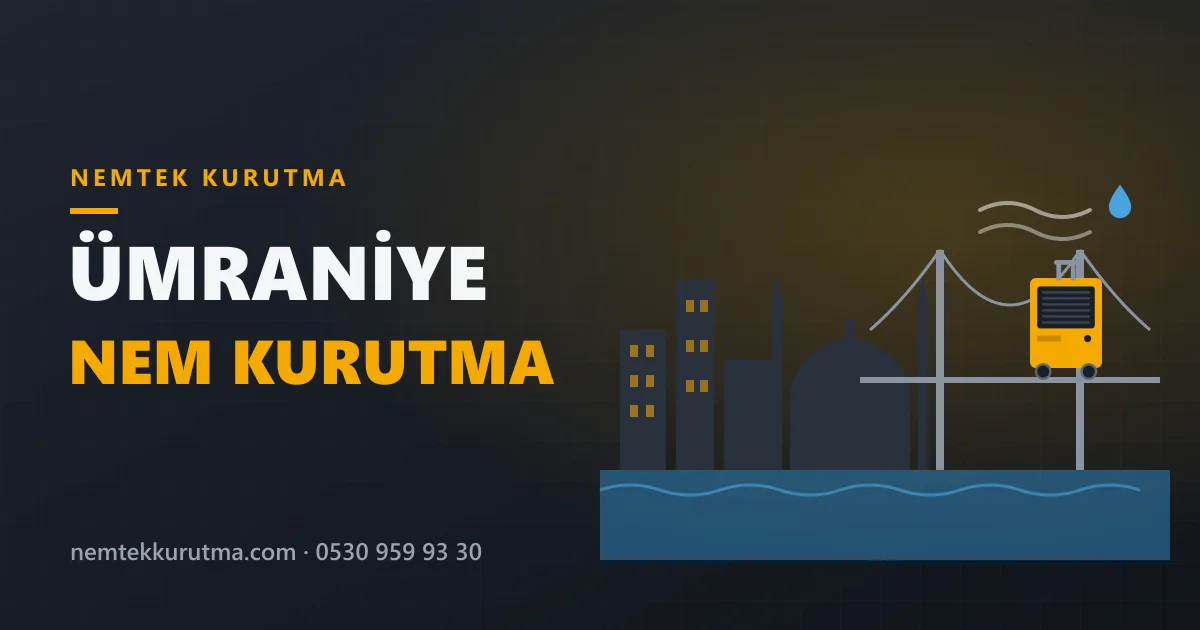 Ümraniye nem kurutma